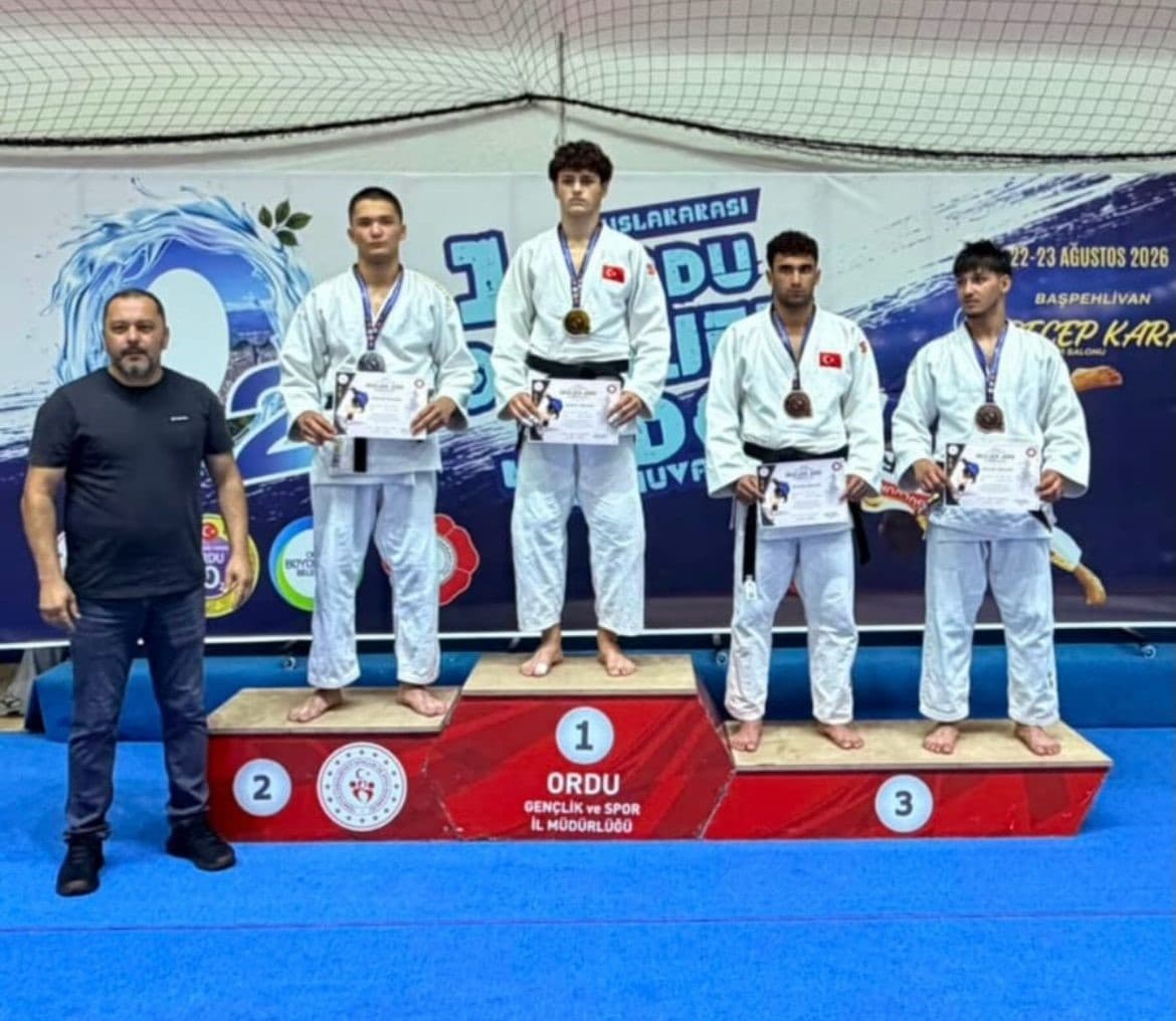 Bayburtlu judocudan bronz madalya