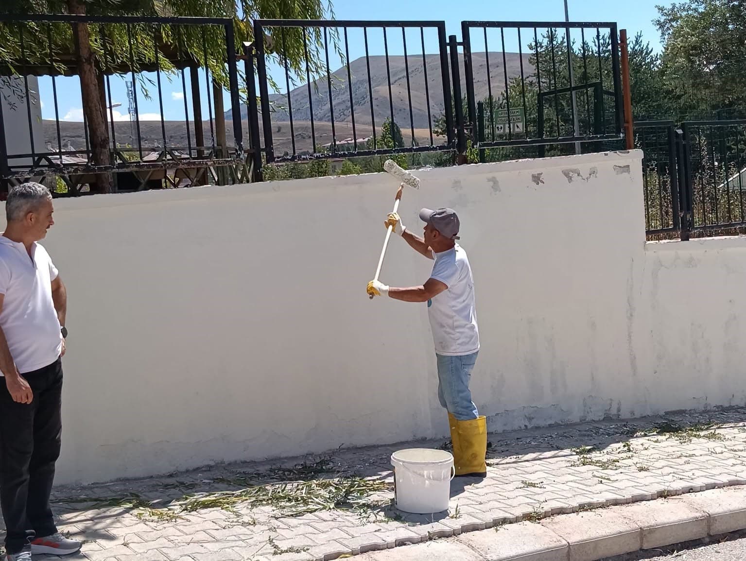 Bayburt’ta okullarda yeni eğitim yılı hazırlıkları sürüyor