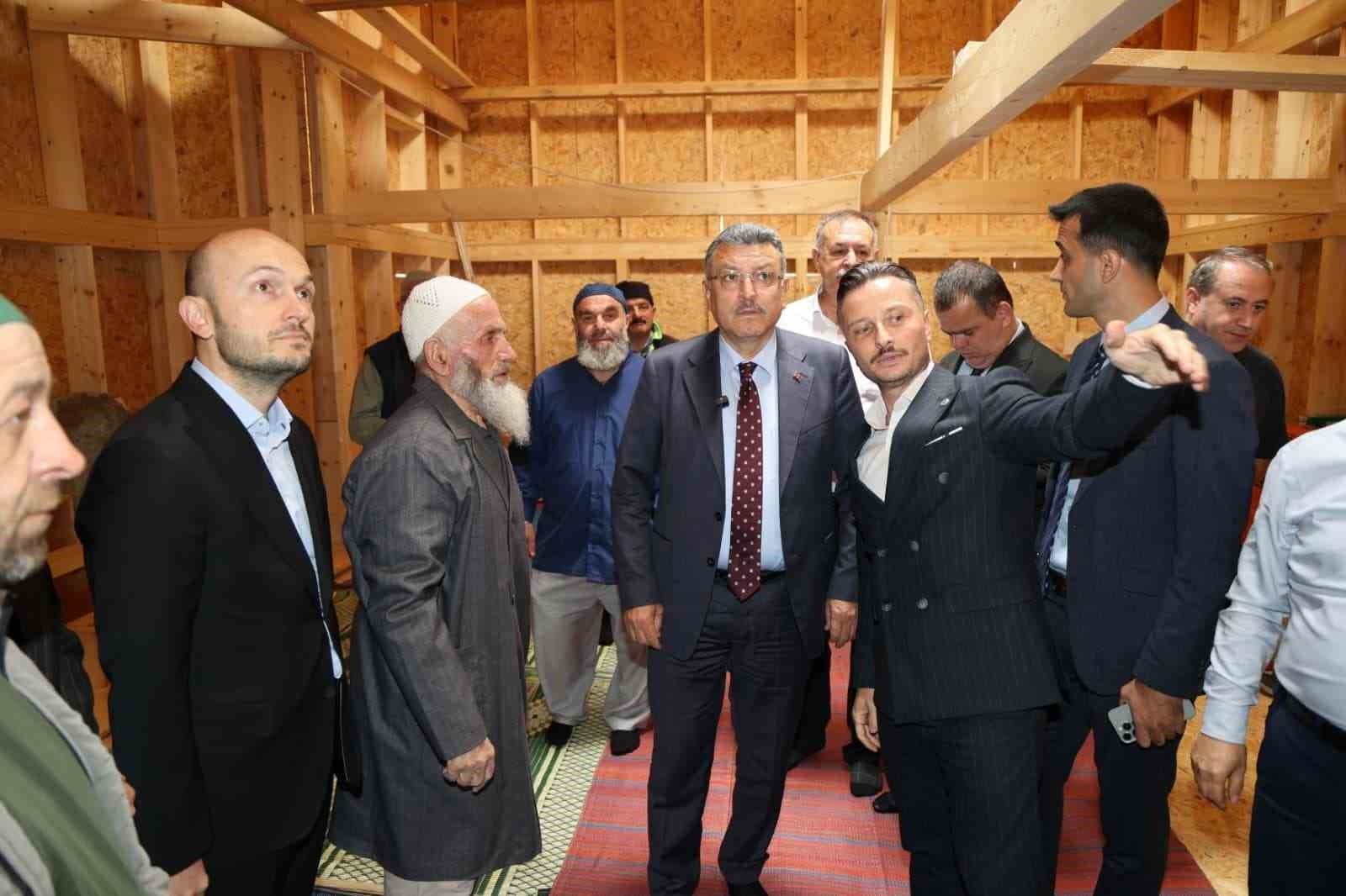 3 bin 140 rakımdaki Kırklar Mescidi yeniden inşa ediliyor