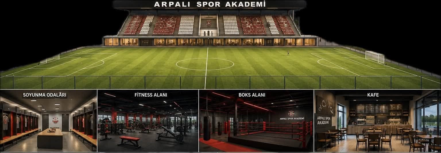 Arpalı’da spor tesisleri yenileniyor