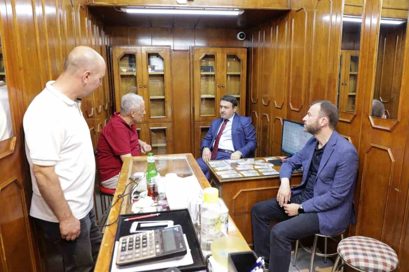 Kütahya Saman Pazarı’nda Sokak Sağlıklaştırma Projesi için inceleme