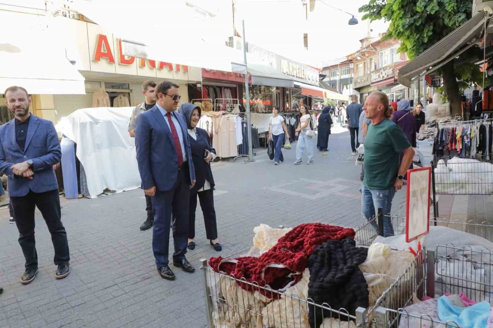 Kütahya Saman Pazarı’nda Sokak Sağlıklaştırma Projesi için inceleme