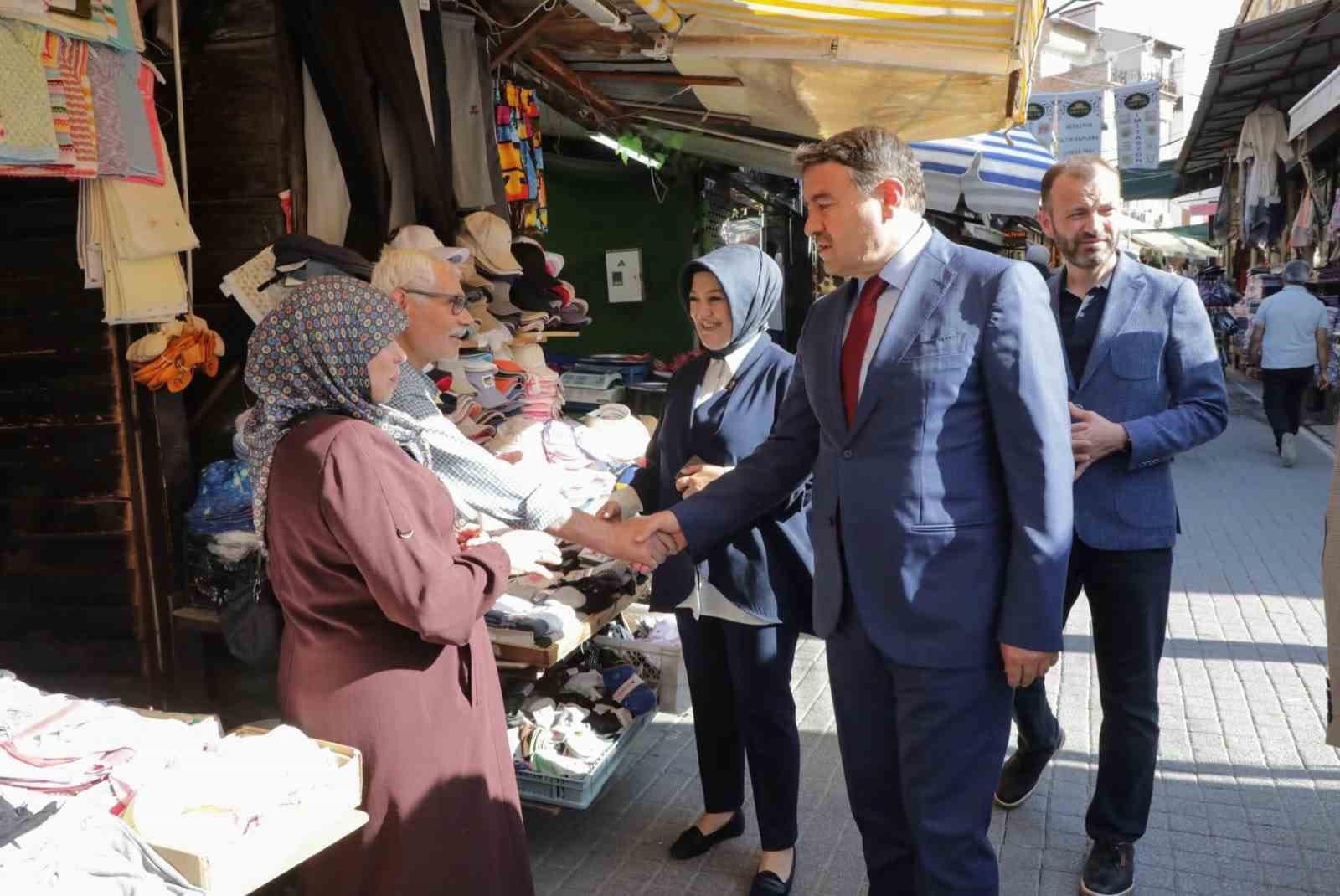 Kütahya Saman Pazarı’nda Sokak Sağlıklaştırma Projesi için inceleme