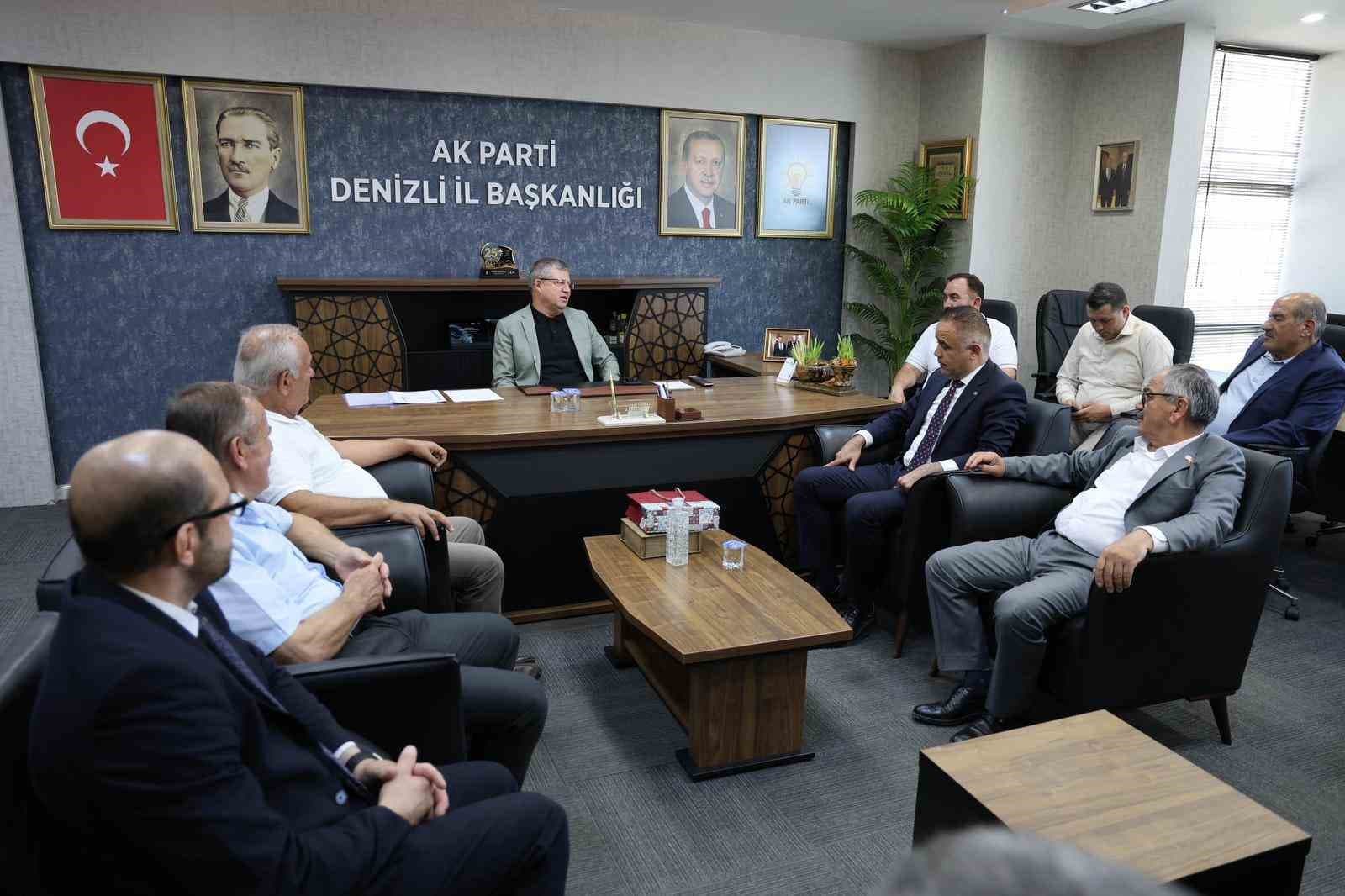 Başkan Subaşıoğlu: "Denizli esnafının her zaman yanındayız"