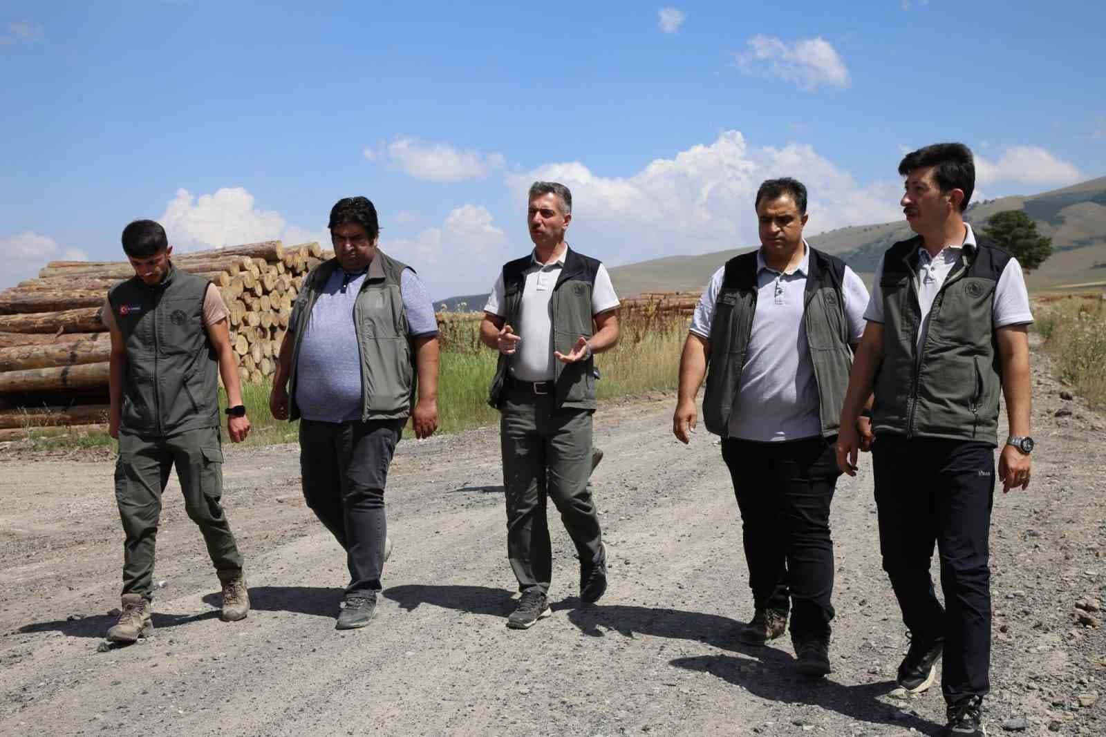 Sarıkamış’ta Orman Parkı ve biyolojik çeşitlilik için inceleme yapıldı