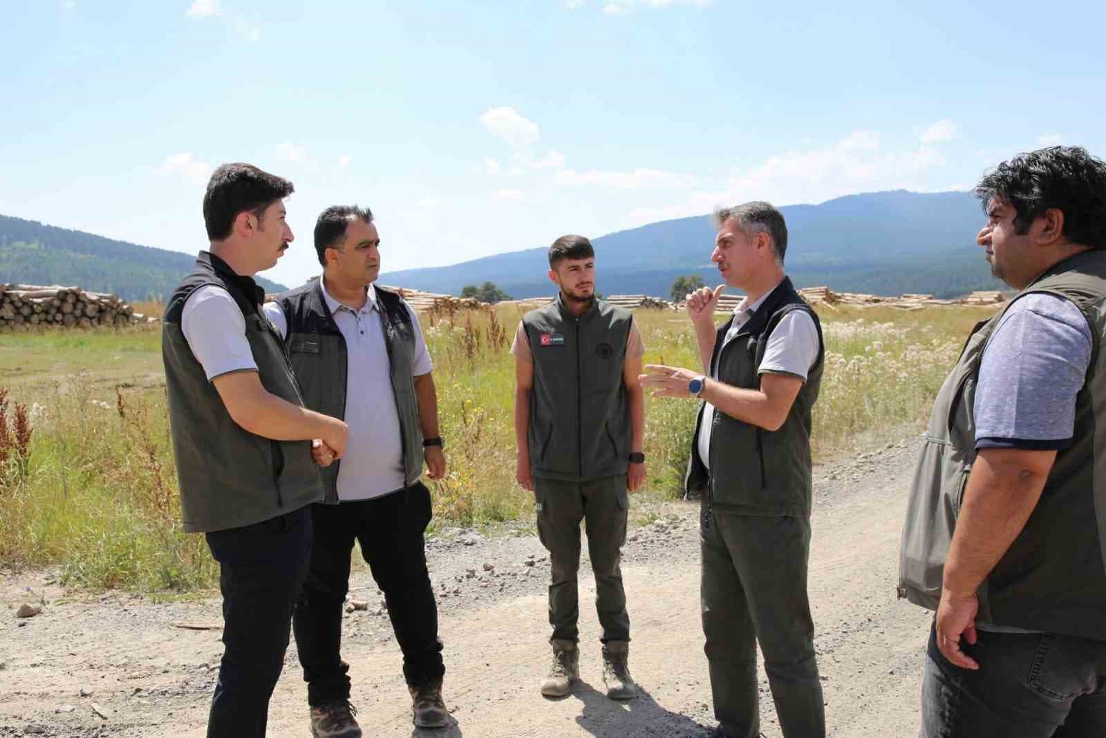 Sarıkamış’ta Orman Parkı ve biyolojik çeşitlilik için inceleme yapıldı